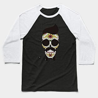 Skull of Abstract #5 Baseball T-Shirt